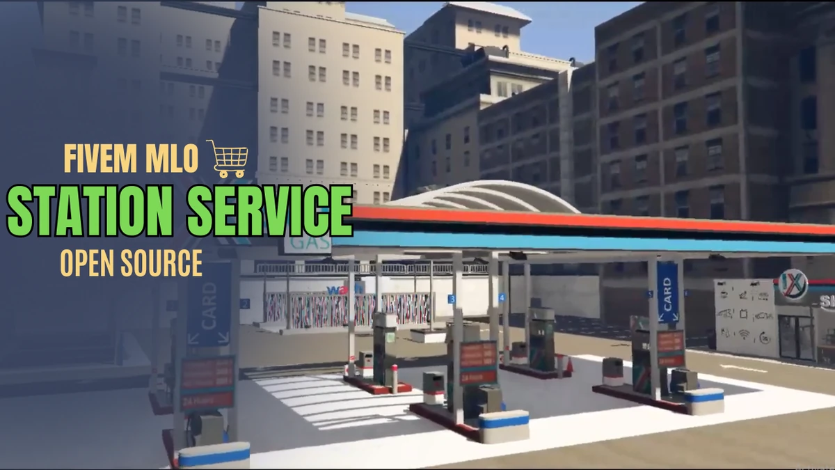 Station Service MLO FiveM | Open Source